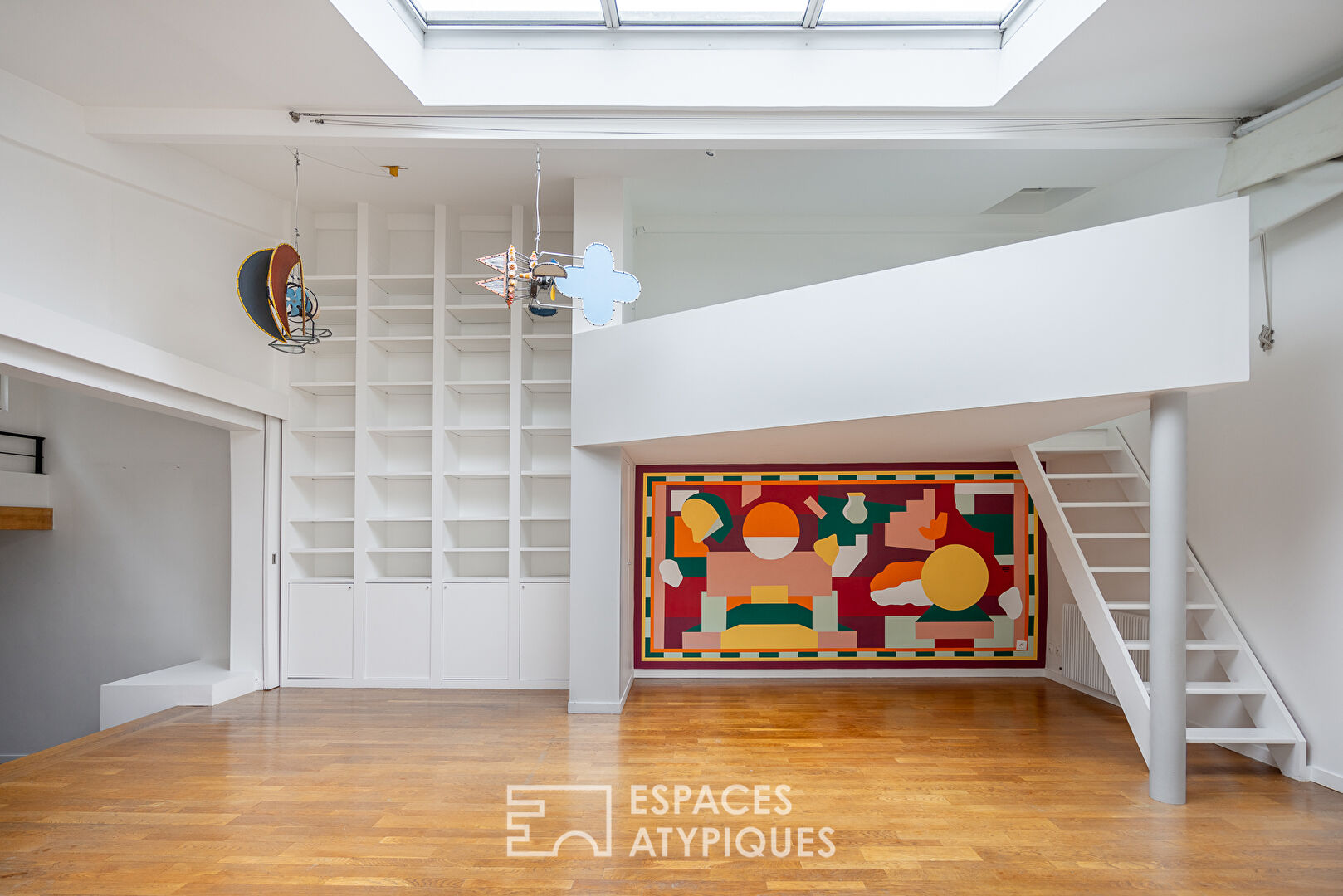 Ancien atelier réhabilité en loft de caractère