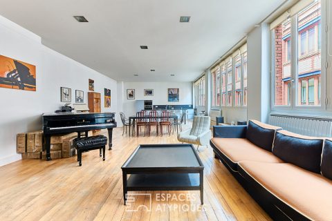 Duplex à l’esprit loft proche Voltaire