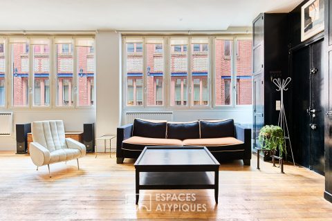 Duplex à l’esprit loft proche Voltaire