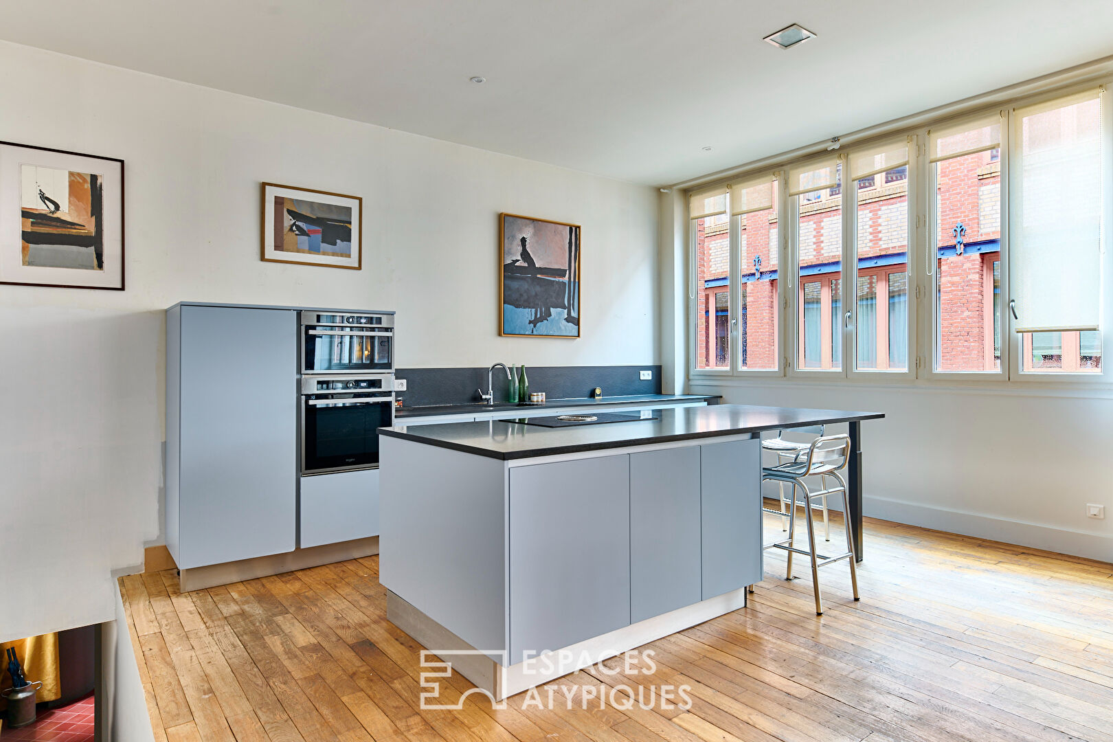 Duplex à l’esprit loft proche Voltaire