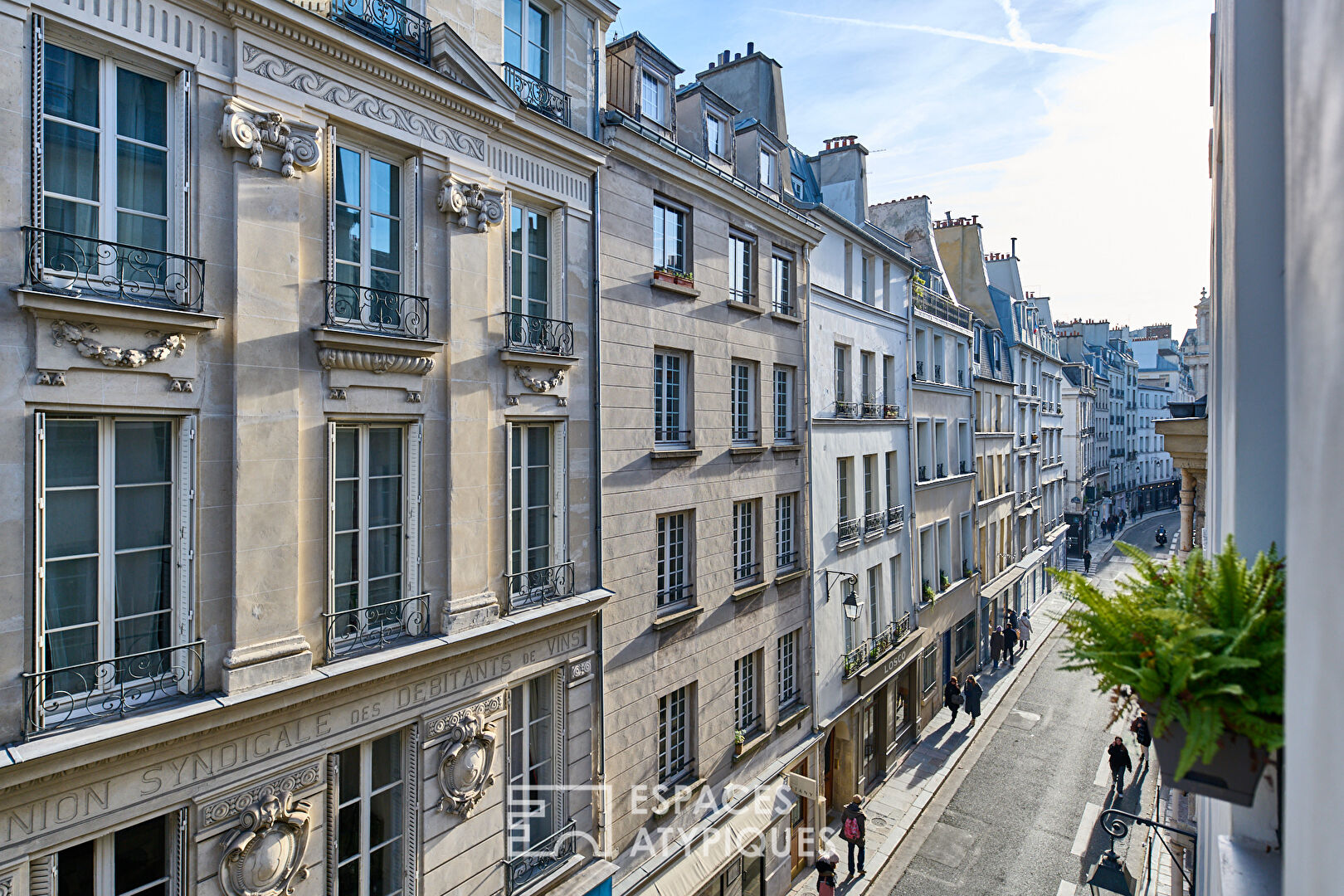 Appartement ancien aux charmes du Marais