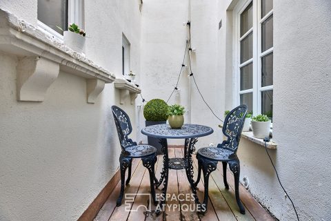 Appartement rénové par architecte avec son patio intérieur