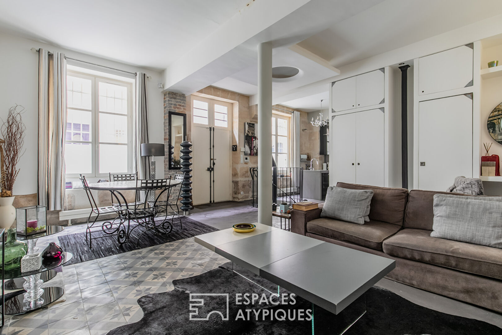 Appartement esprit loft au coeur Marais