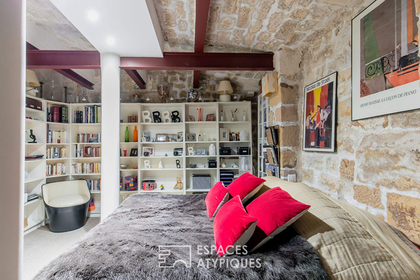 Appartement esprit loft au coeur Marais