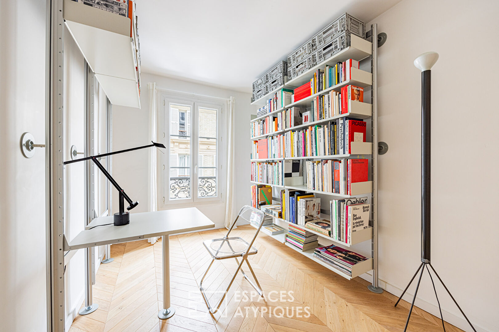 Goncourt, appartement ancien refait par architecte