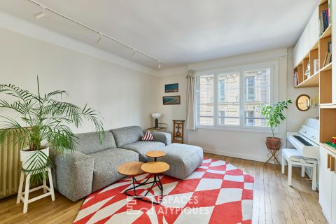 Renovated apartment at the foot of the Buttes Chaumont