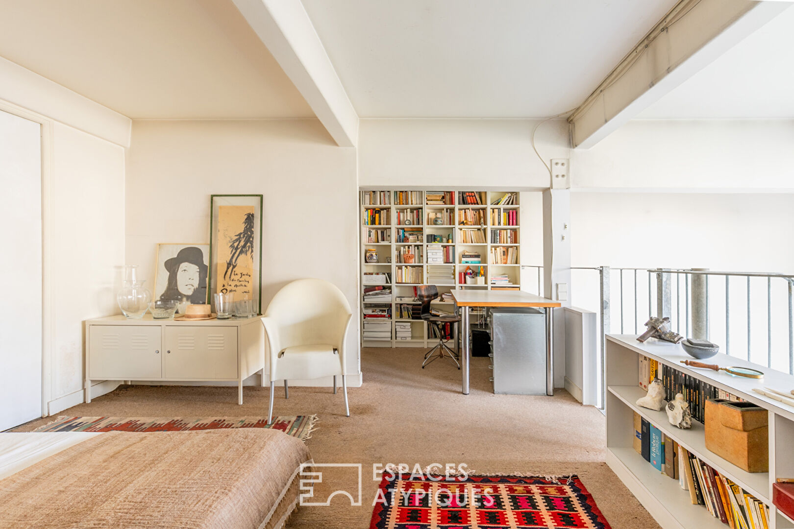 Modular loft in a former biscuit factory in Buttes Chaumont